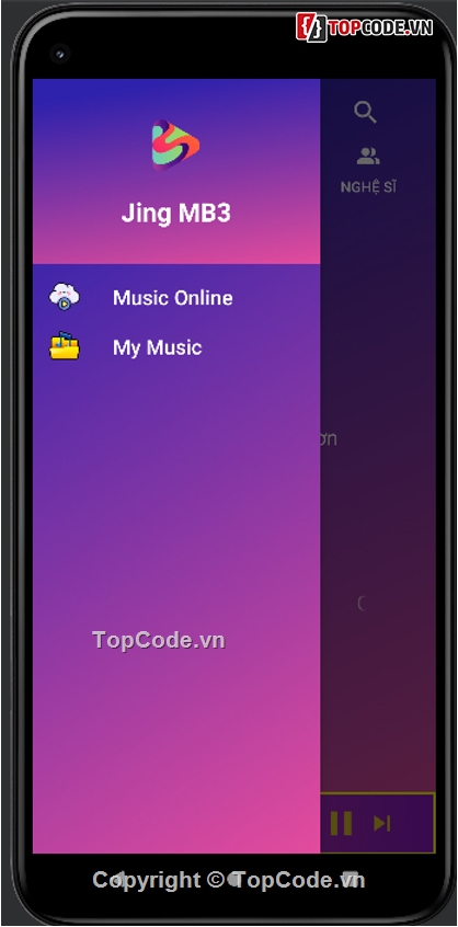 App,Nghe nhạc,Music,Giao diện đẹp